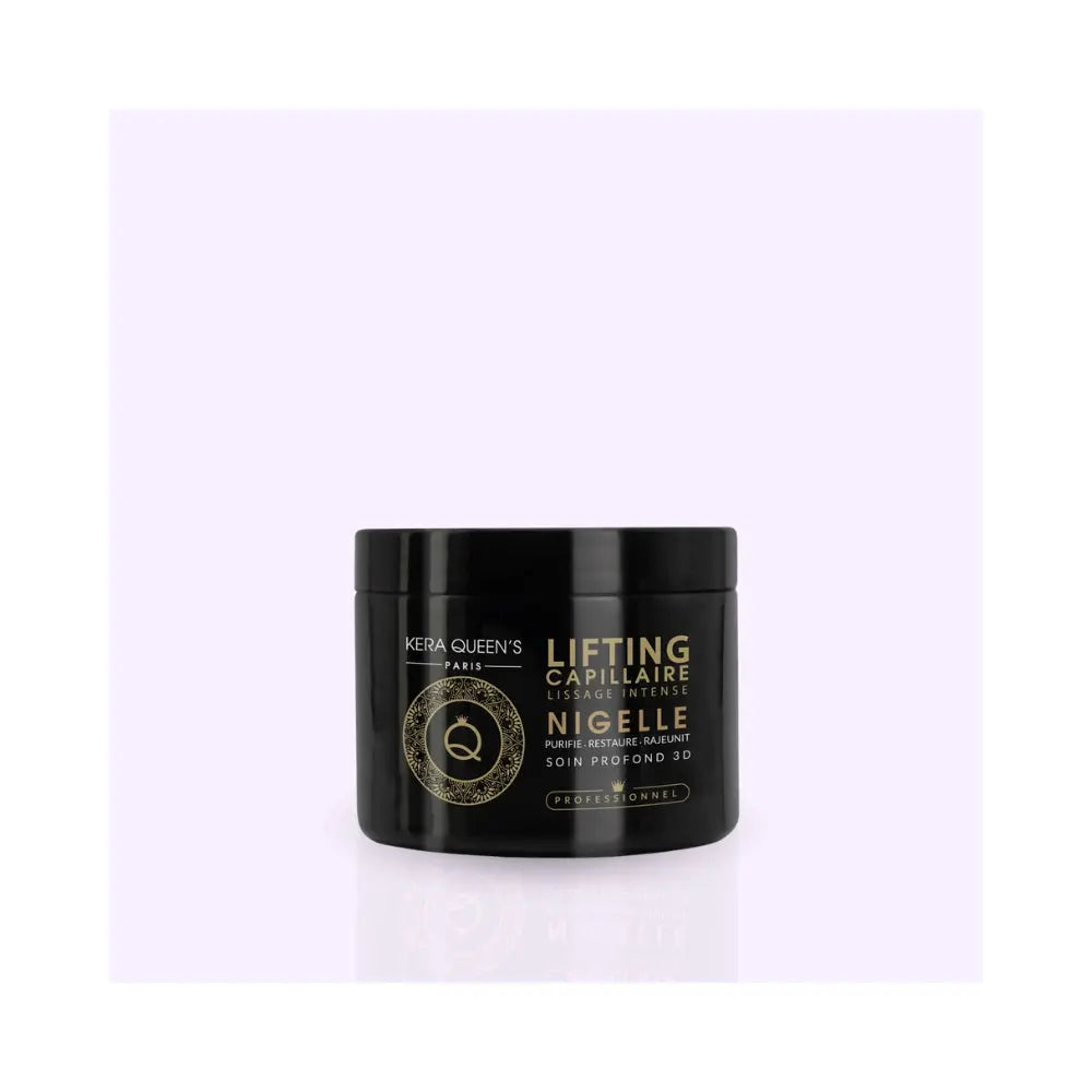 KERA QUEEN'S - Kératine x Nigelle - Duo Shampoing & Soin Lifting Lissage Expert