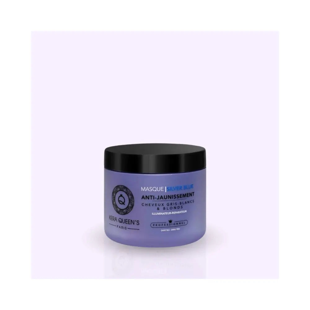 KERA QUEEN'S | Kératine x Silver Blue | Duo Shampoing & Soin Lifting Lissage Expert