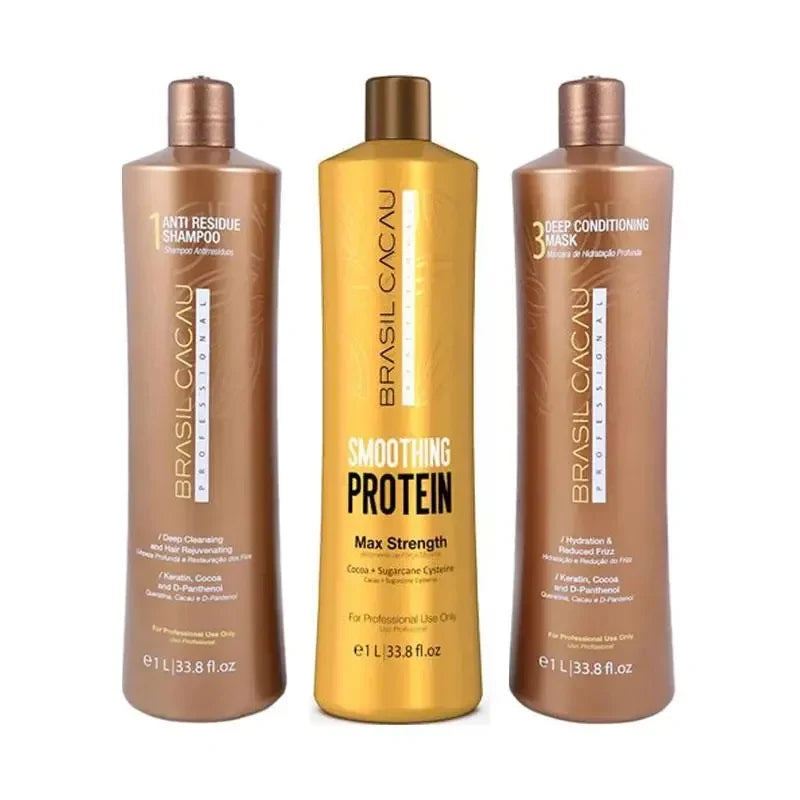 Cadiveu Brasil Cacau Traitement Protéiné Kit 3x1000ml Cadiveu Professional CADIVEU