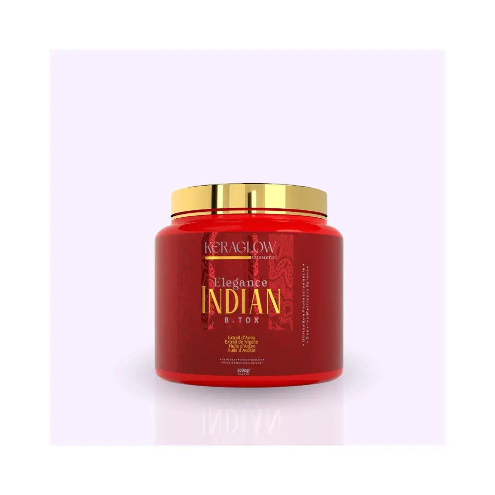 KERAGLOW | Indian Elegance | Botox capillaire - 1kg Lissage Expert