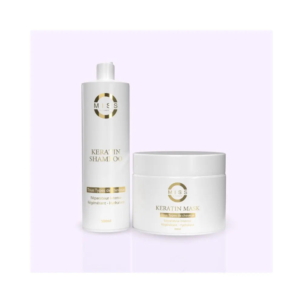 Miss 24 Carats | Keratin | Duo Shampoing & Masque Lissage Expert