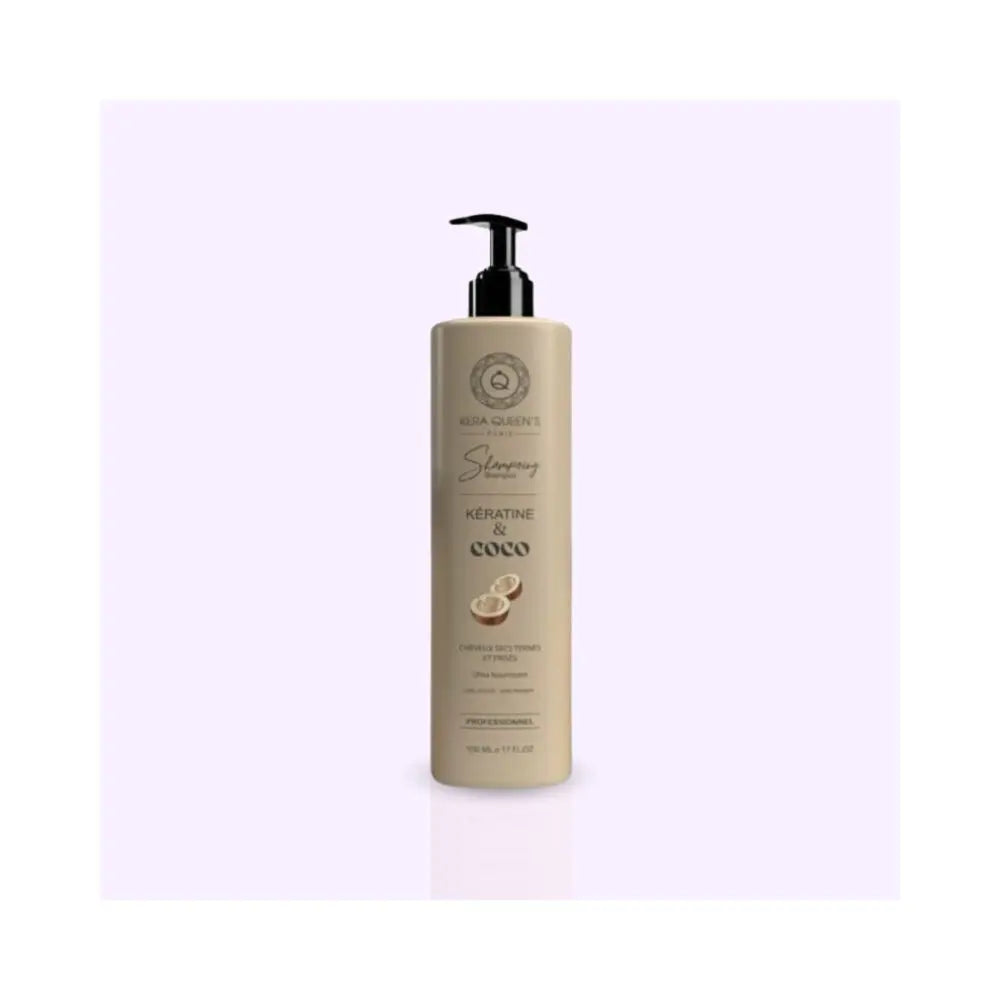 KERA QUEEN'S - Kératine x Coco - Trio shampoing, masque & sérum Lissage Expert