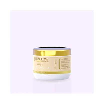 KERAGLOW | Hydra Repair | Trio Shampoing, masque et sérum Lissage Expert