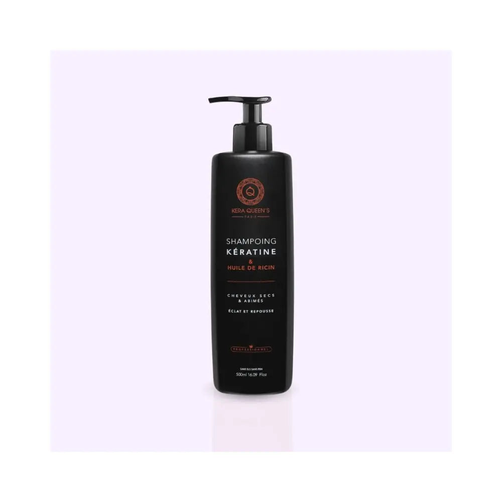 KERA QUEEN'S - Kératine x Ricin - Trio shampoing, masque & sérum Lissage Expert