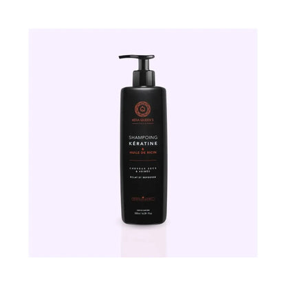 KERA QUEEN'S - Kératine x Ricin - Trio shampoing, masque & sérum Lissage Expert