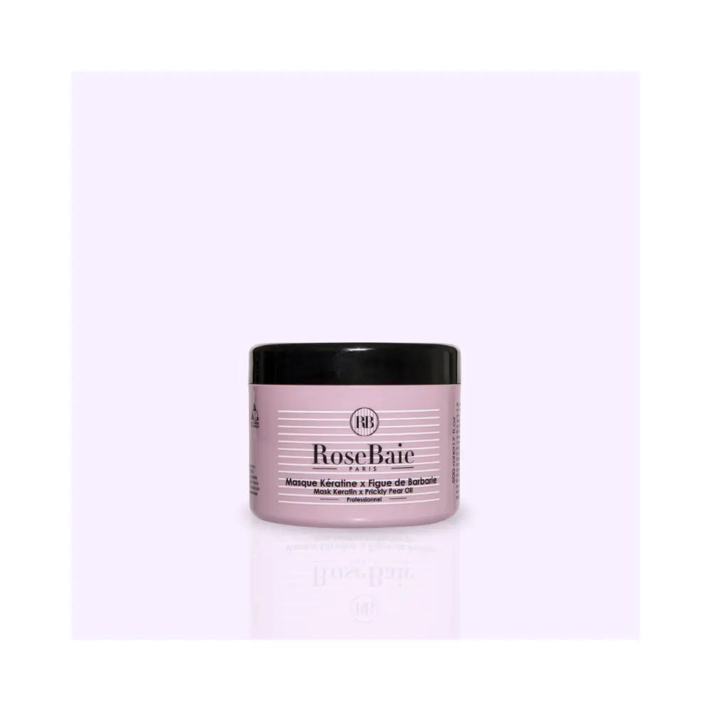 RoseBaie | Kératine x Figue de Barbarie | Masque régulation & hydratation - 500ml Lissage Expert
