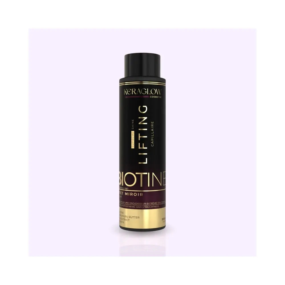 KERAGLOW | Biotine effet miroir | Lifting Capillaire - 500ml Lissage Expert