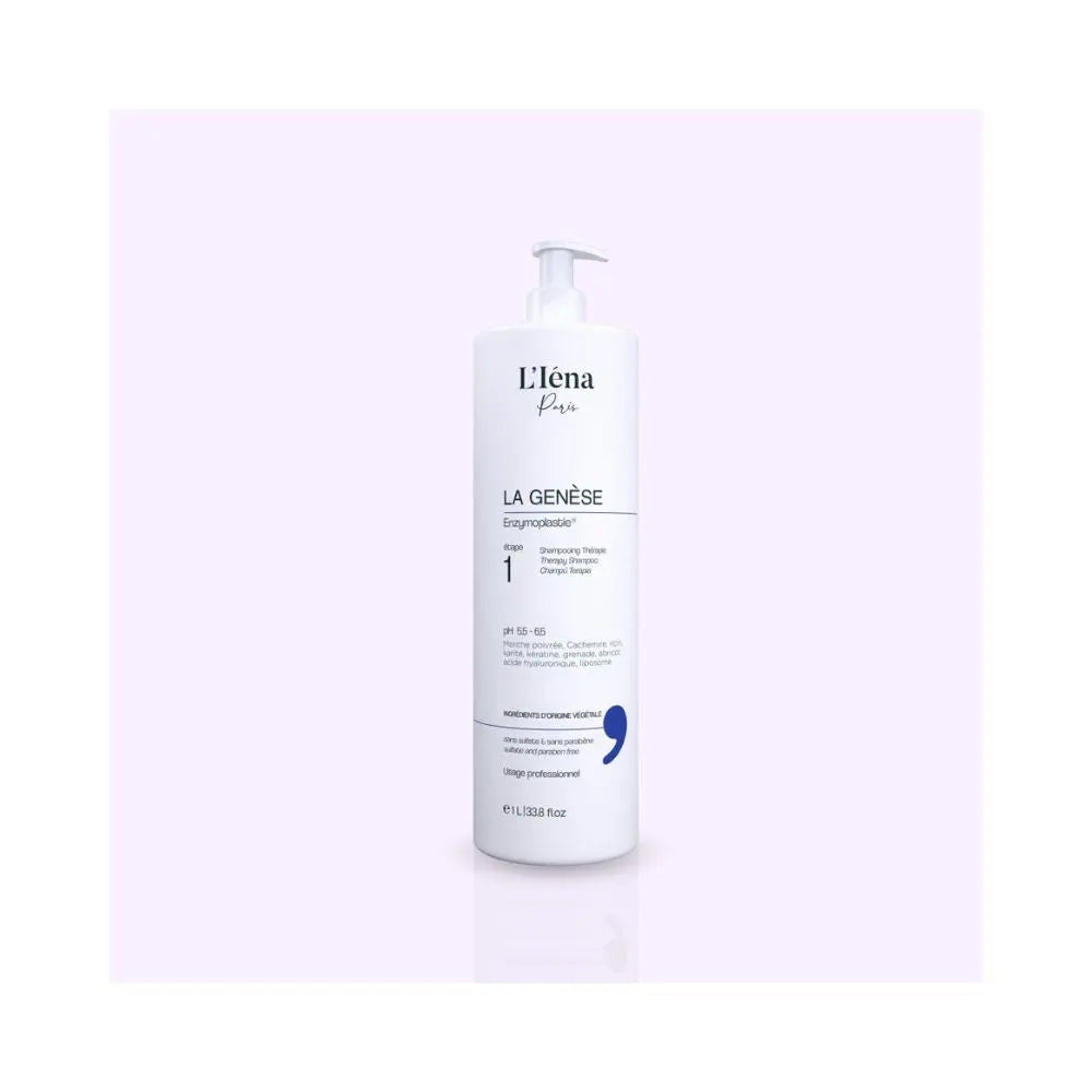 L'Iéna Paris | La genèse Enzymoplastie® | Shampoing Préparateur (Step 1) - 1L Lissage Expert