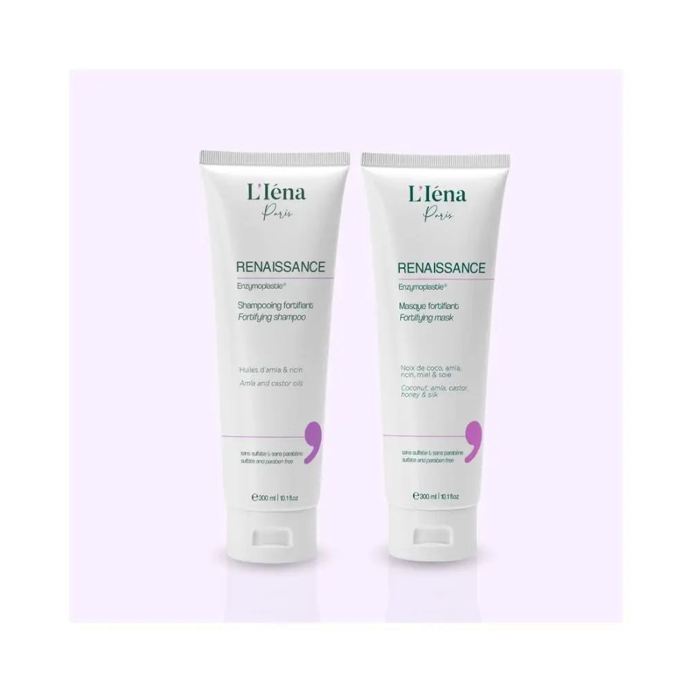 L'Iéna Paris | Renaissance Enzymoplastie® | Duo shampoing & masque Lissage Expert