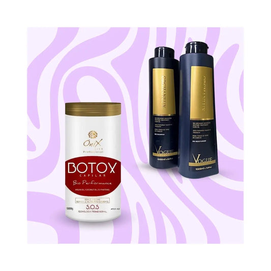 Mix&Liss | Vogue Orghanlux & Botox Ônix Liss | Lissage Brésilien + Botox Lissage Expert