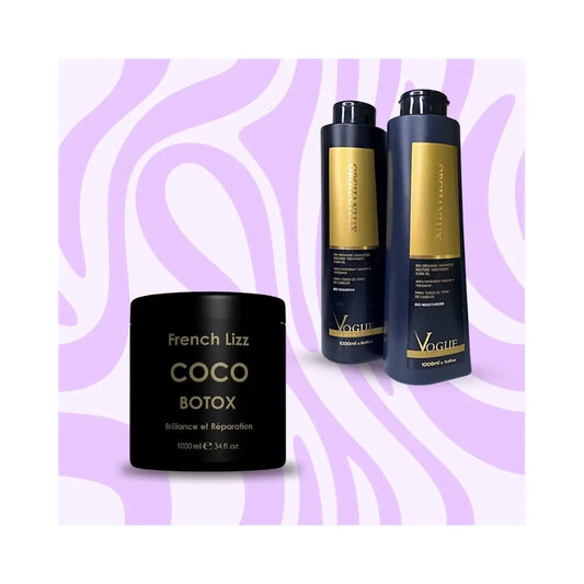 Mix&Liss | Vogue Orghanlux & French Lizz Coco | Lissage brésilien + Botox Lissage Expert
