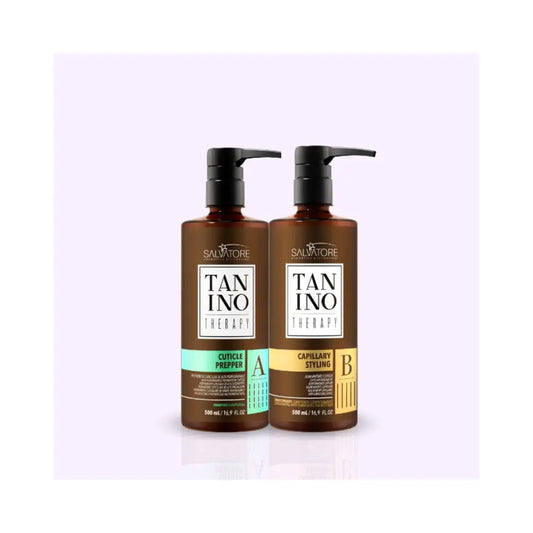 Salvatore | Tanino Therapy | Kit lissage au tanin - 2x500ml Lissage Expert