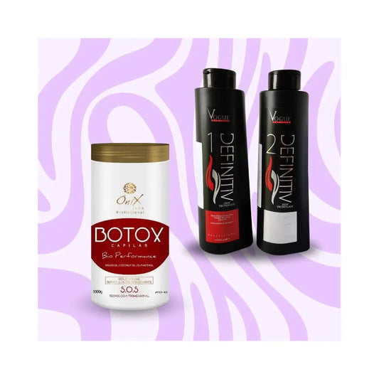 Mix&Liss | Vogue Definitiv & Botox Ônix Liss | Lissage brésilien + Botox Lissage Expert