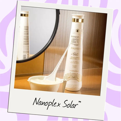 Vitta Gold | Nanoplex Solar™ | Lissage Protéine - 1L Lissage Expert
