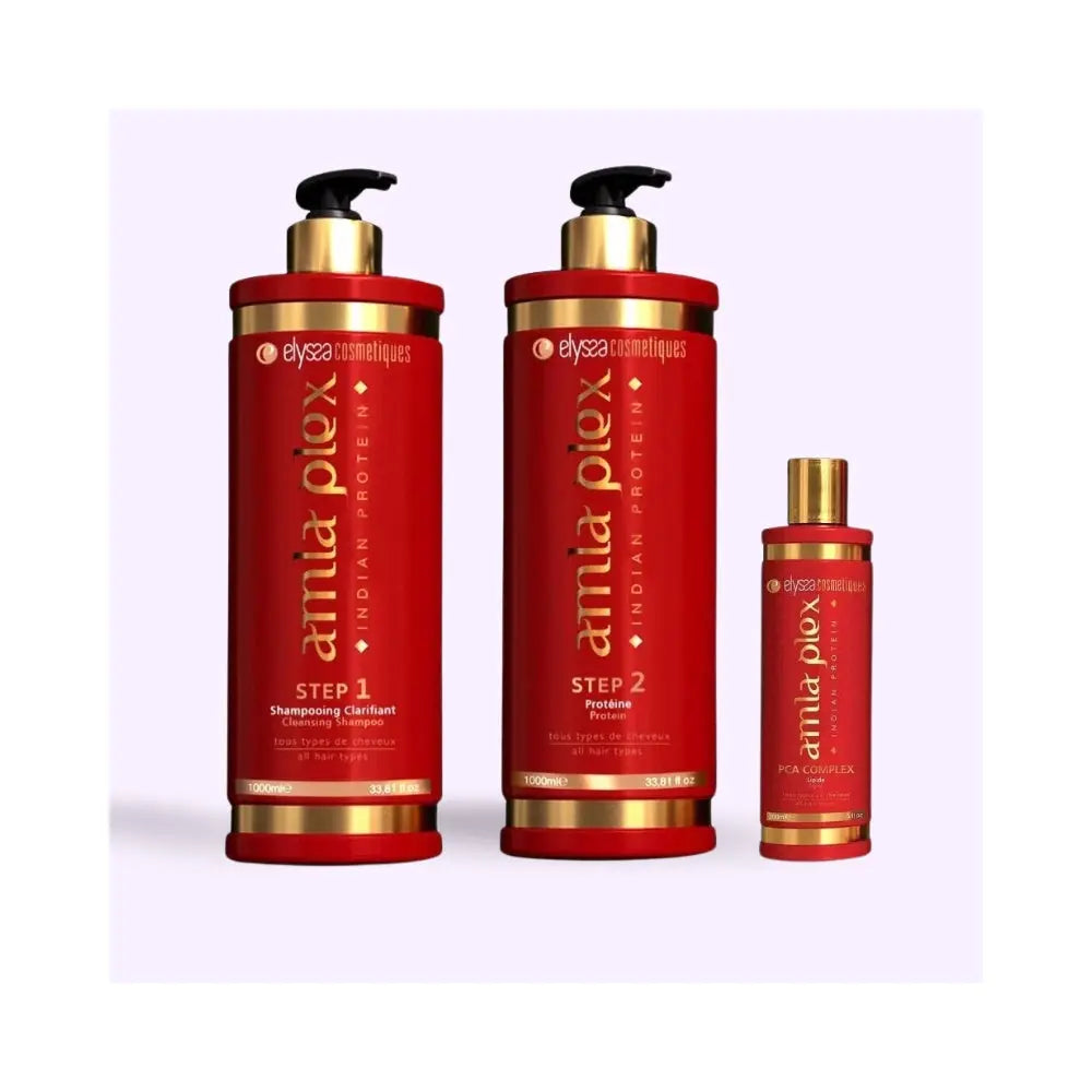 Elyssa Cosmetiques | Amla Plex™ | Lissage Indien 2x1L + 200ml Lissage Expert
