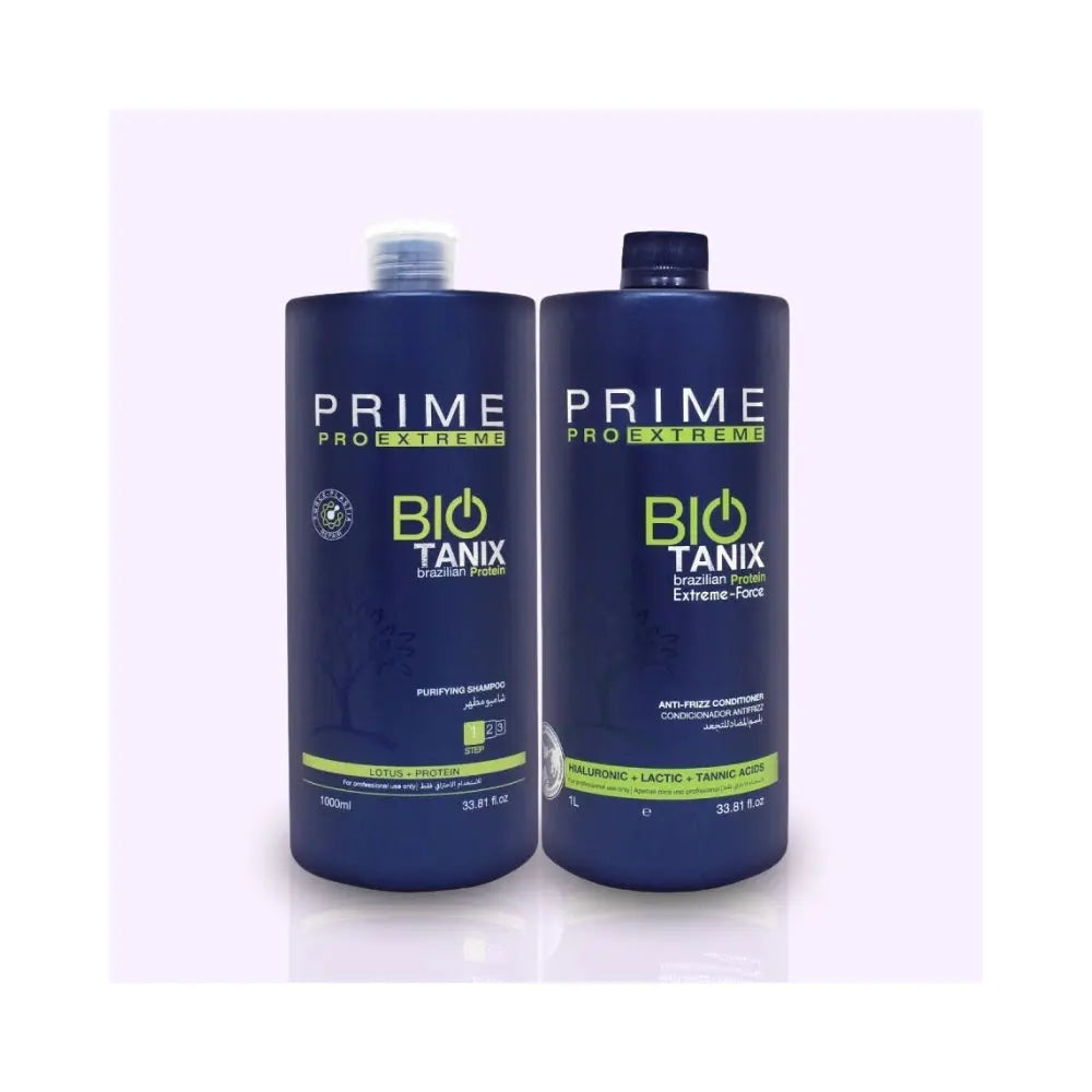 PRIME® Pro Extreme | Bio Tanix Extrem | Kit lissage au tanin - 2x1L Lissage Expert