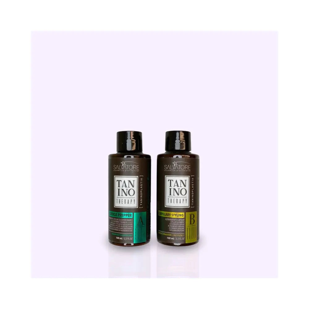 Salvatore | Tanino Therapy | Kit lissage au tanin - 2x100ml Lissage Expert