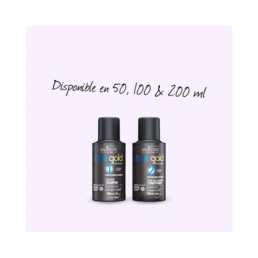 MINI KIT : Salvatore | Blue Gold Premium | Kit lissage au tanin Lissage Expert